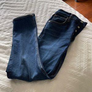 AGOLDE size 25 dark denim jeans